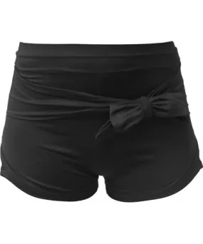 Mary Mercedes Women's Moe Tie-Front Swim Shorts