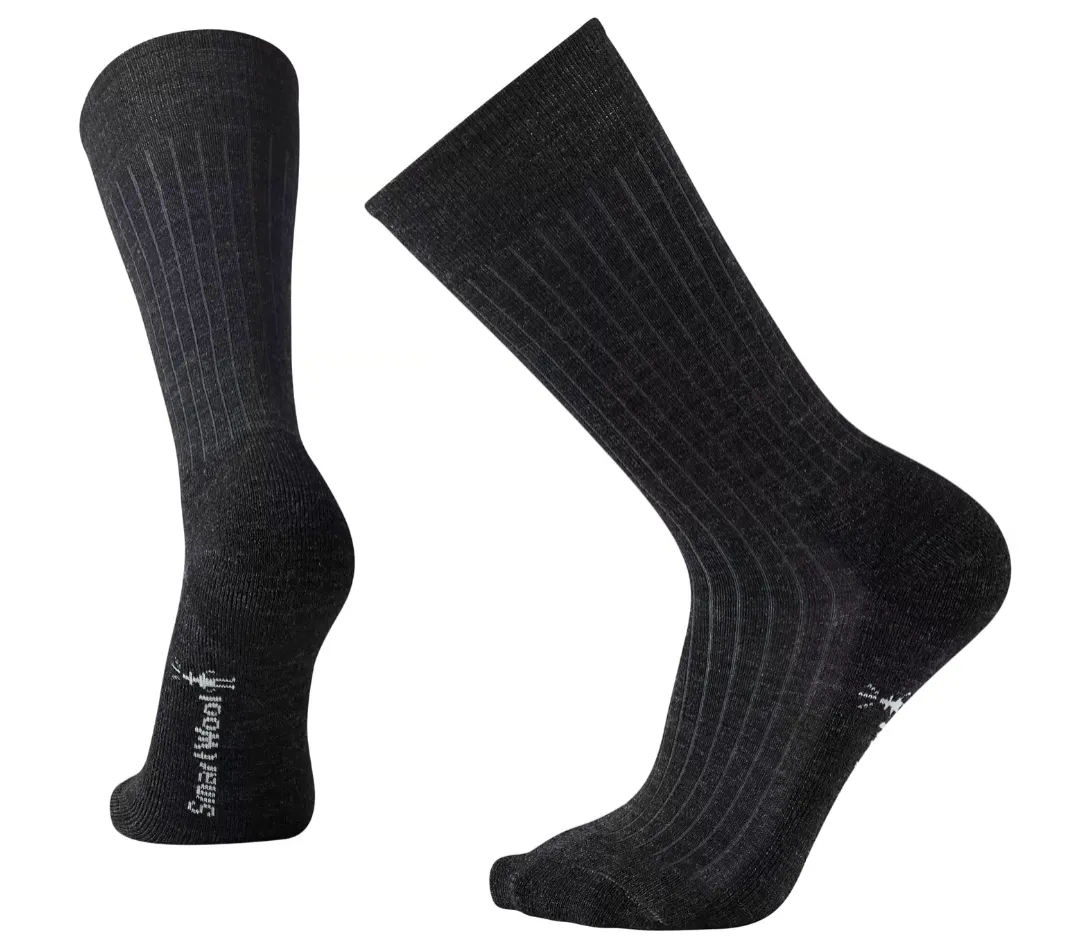 Men’s New Classic Rib Socks Charcoal