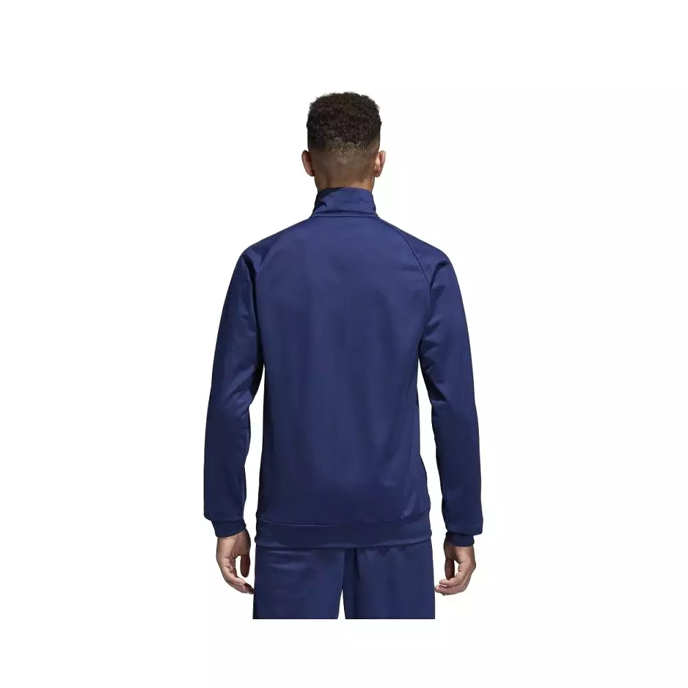 Mens Adidas Core 18 Pes Track Pants Jacket Tracksuit Training Set Dark Blue