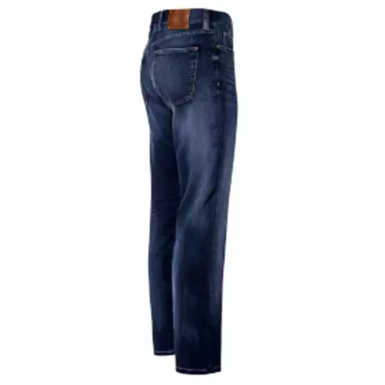 Men's Alberto | Pipe Denim Jean | Indigo (Dark Blue)