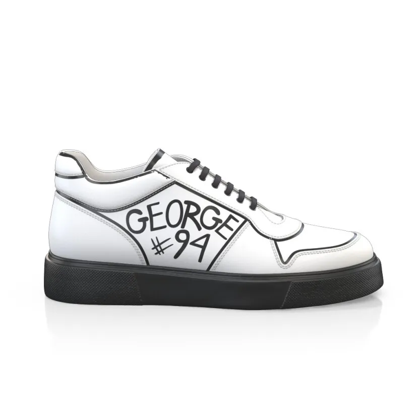 Men's Custom Hand-Painted Sneakers 32067