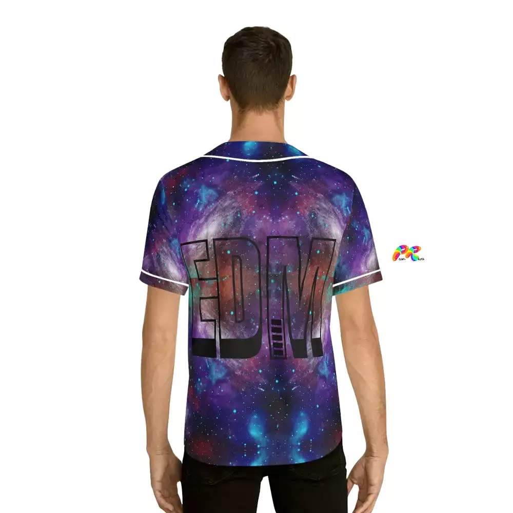 Men's EDM Galaxy Baseball Jersey