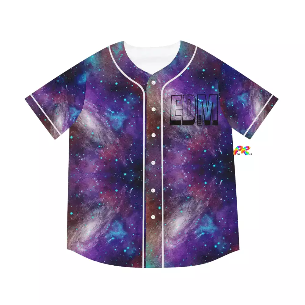 Men's EDM Galaxy Baseball Jersey