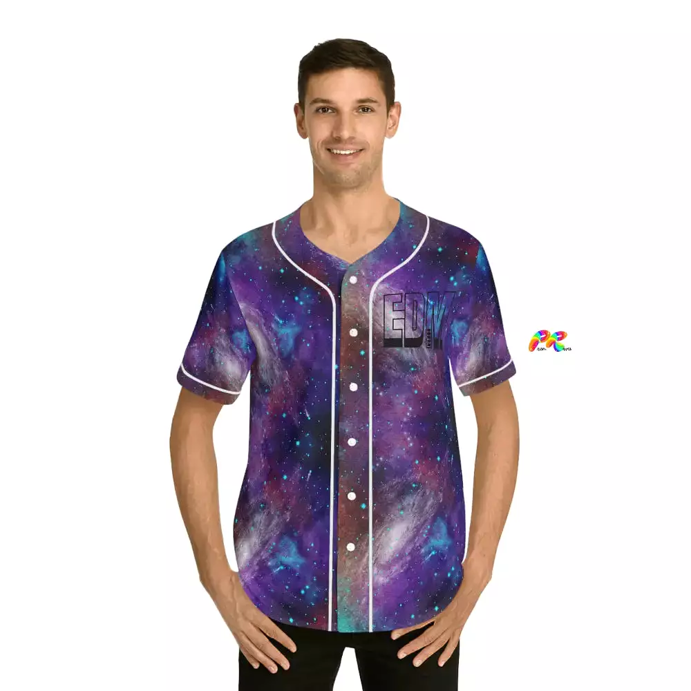 Men's EDM Galaxy Baseball Jersey