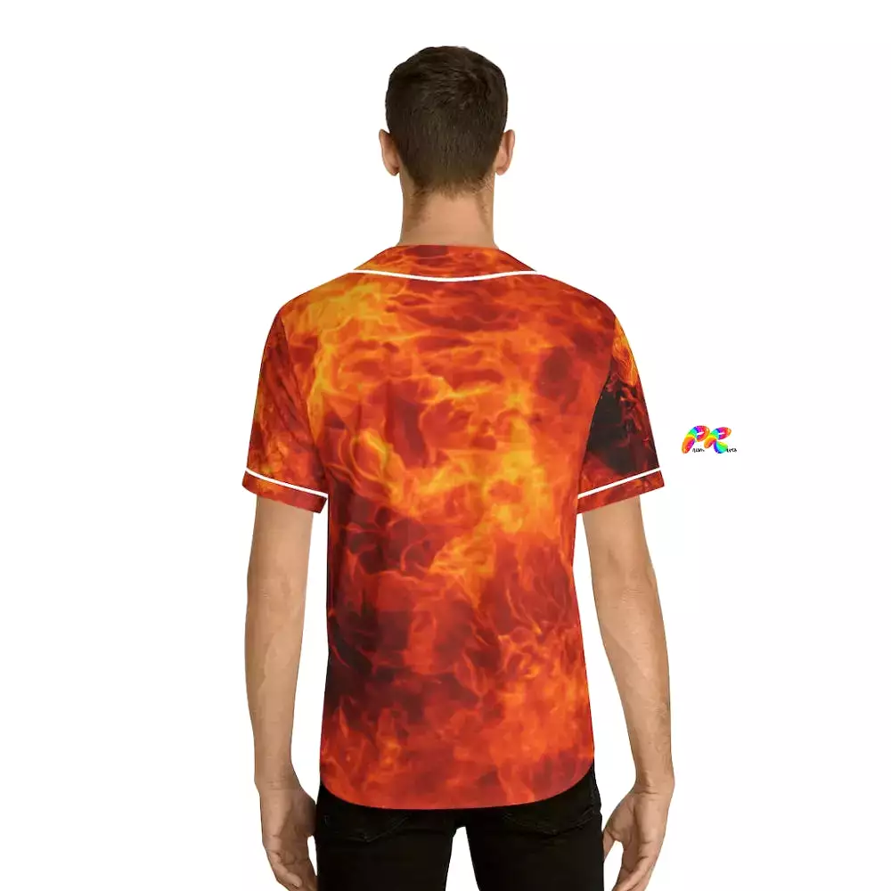 Men's Fire Baseball Jersey