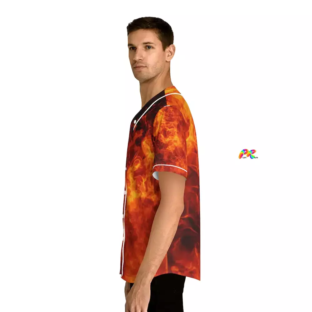 Men's Fire Baseball Jersey