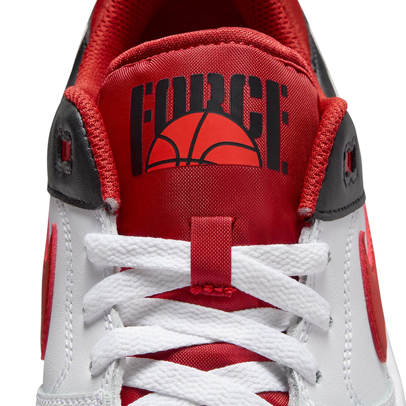 Men's Full Force Low White/Mystic Red/Black