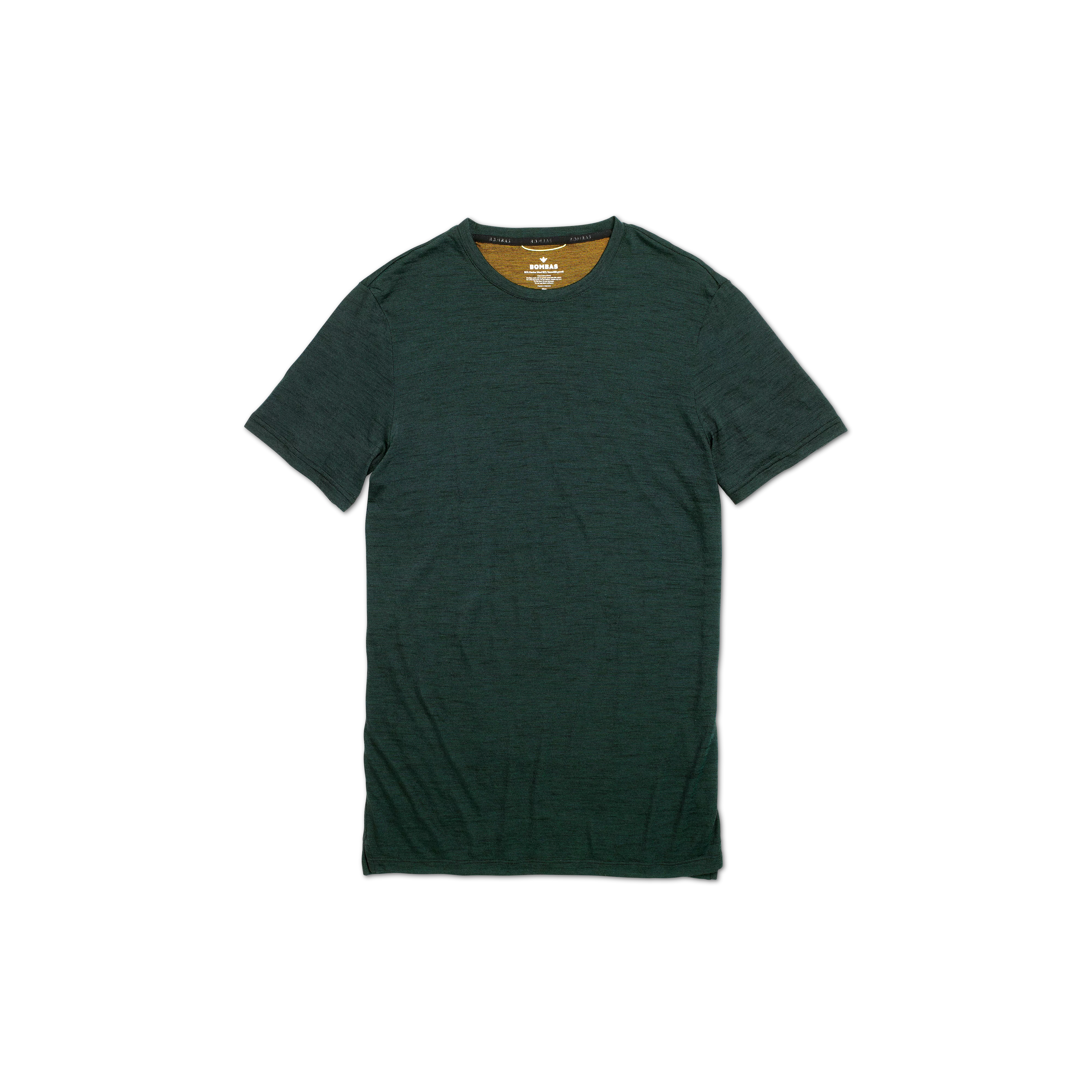 Men's Merino Wool Blend Crew Neck T-Shirt