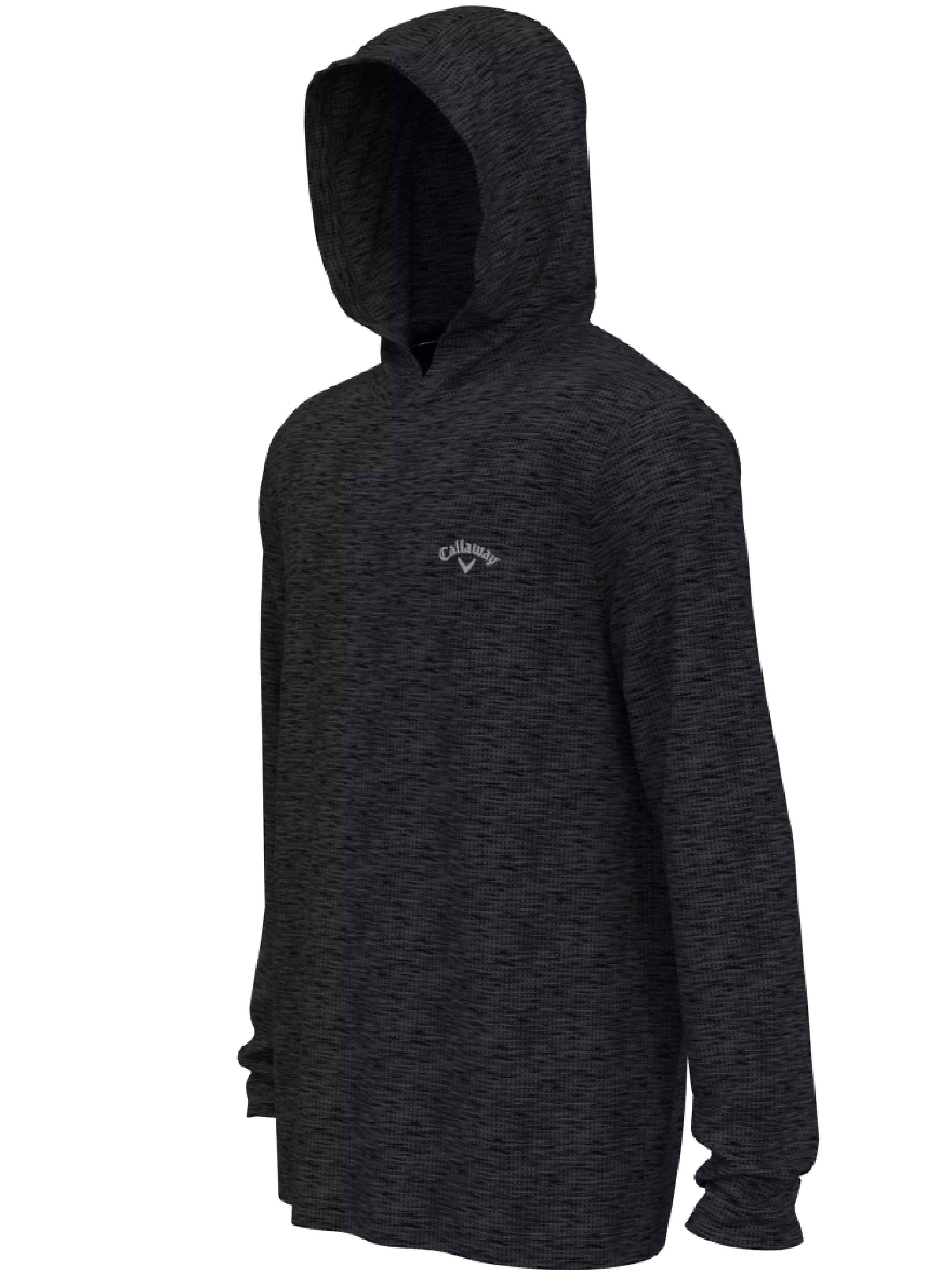 Mens Texture Coastal Hoodie