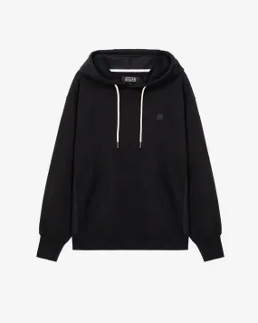 Mixed Fabric Cotton Hoodie