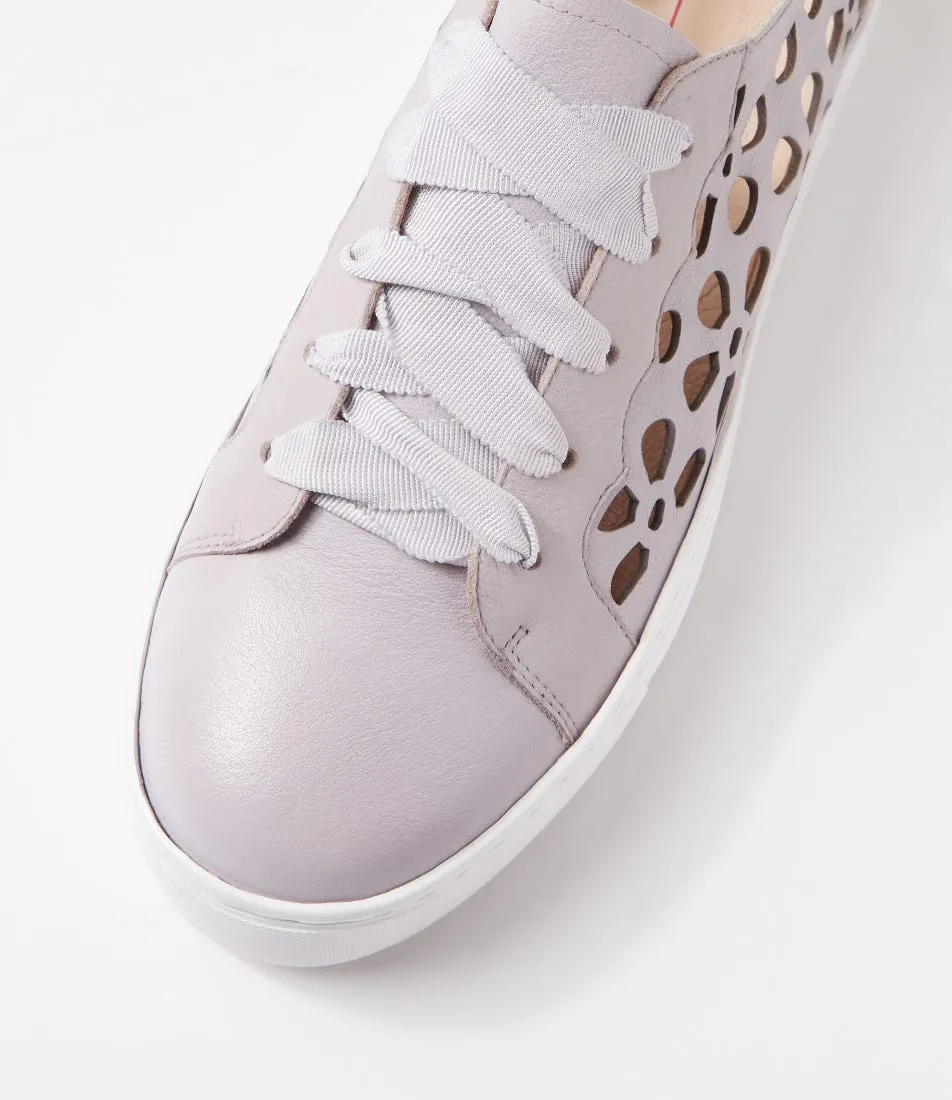 MOLLINI Caisey Lilac Leather Sneakers