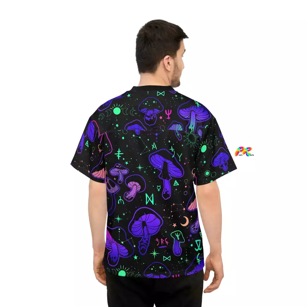 Mushroom Cult Rave Unisex Football Jersey