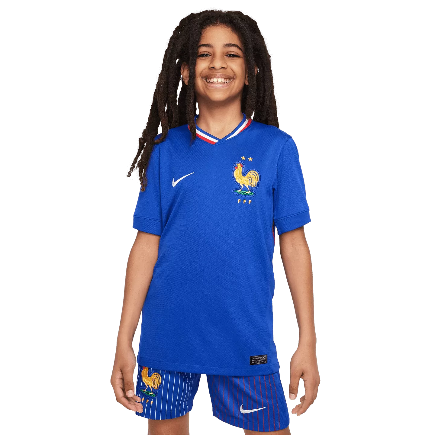 Nike France 2024 Youth Home Jersey