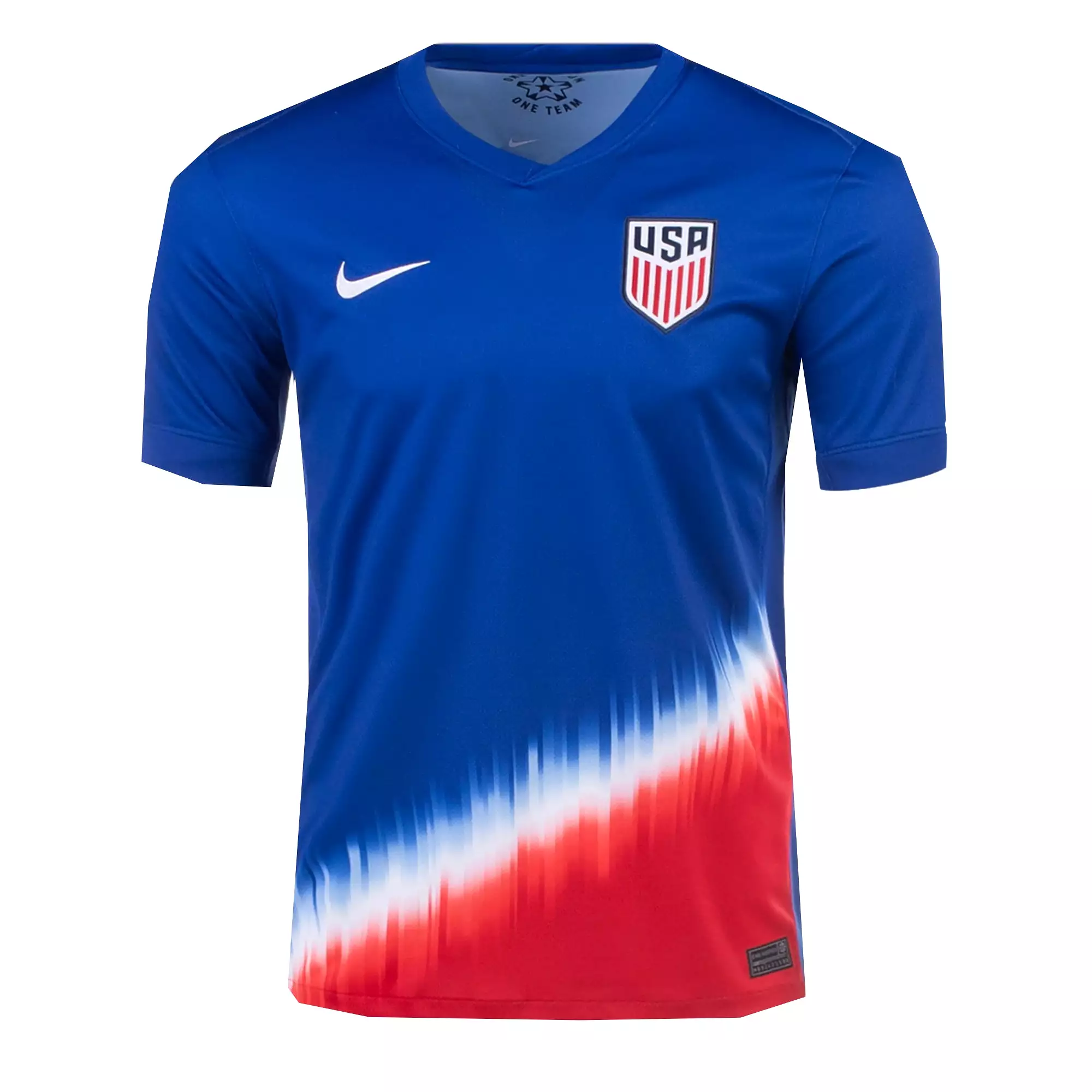 Nike Kids USA 2024/25 Away Jersey Blue/Red