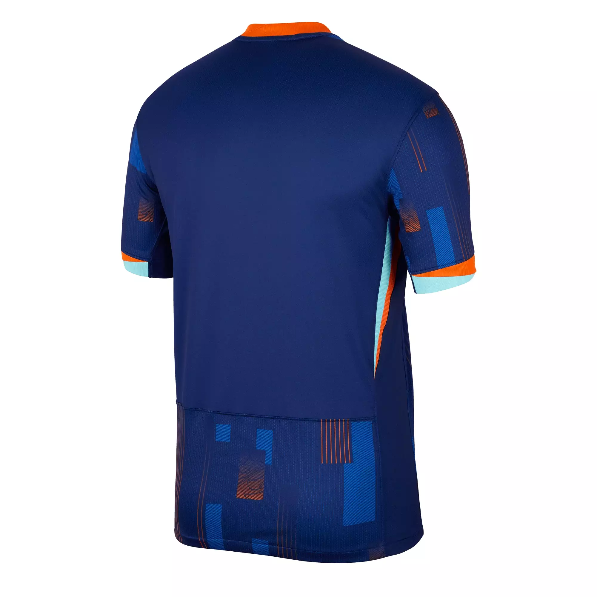 Nike Men's Netherlands 2024/25 Away Jersey Blue Void/Orange