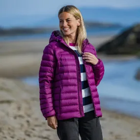 North RDS Womens Hooded Jacket - Purple Berry