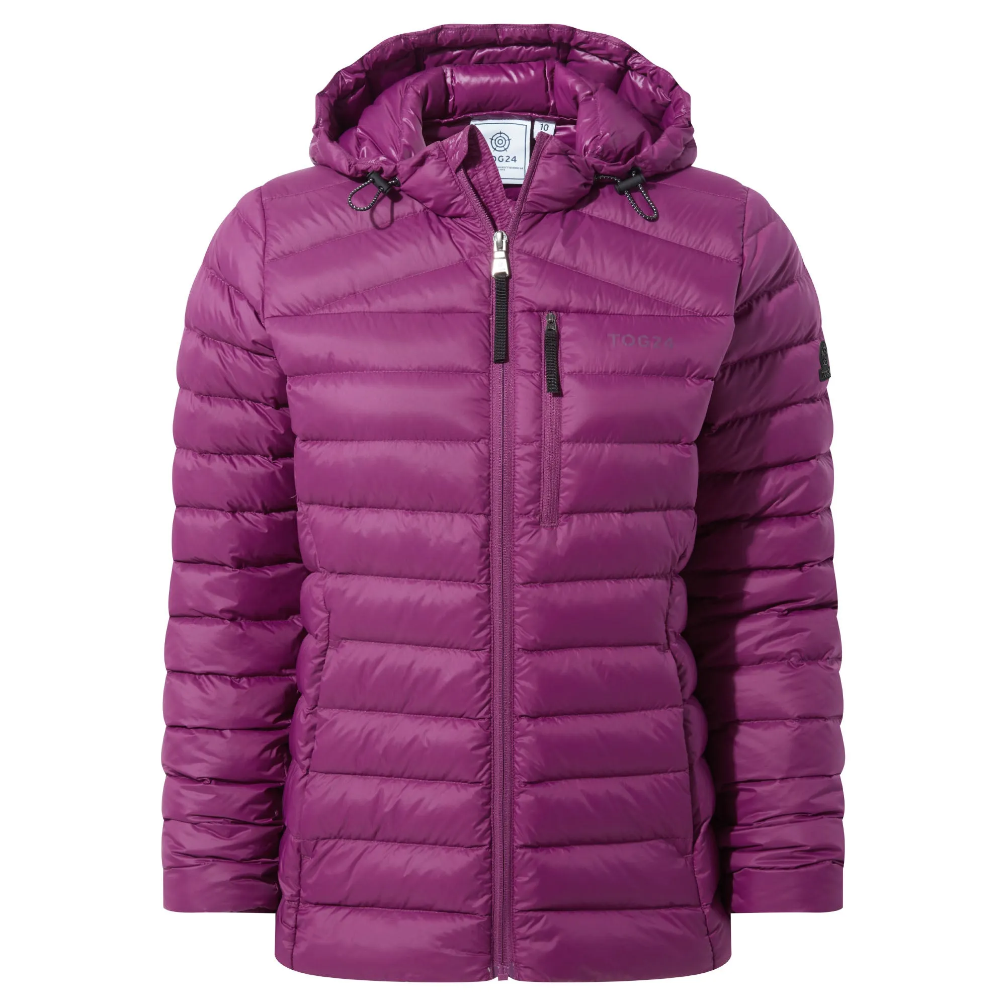 North RDS Womens Hooded Jacket - Purple Berry