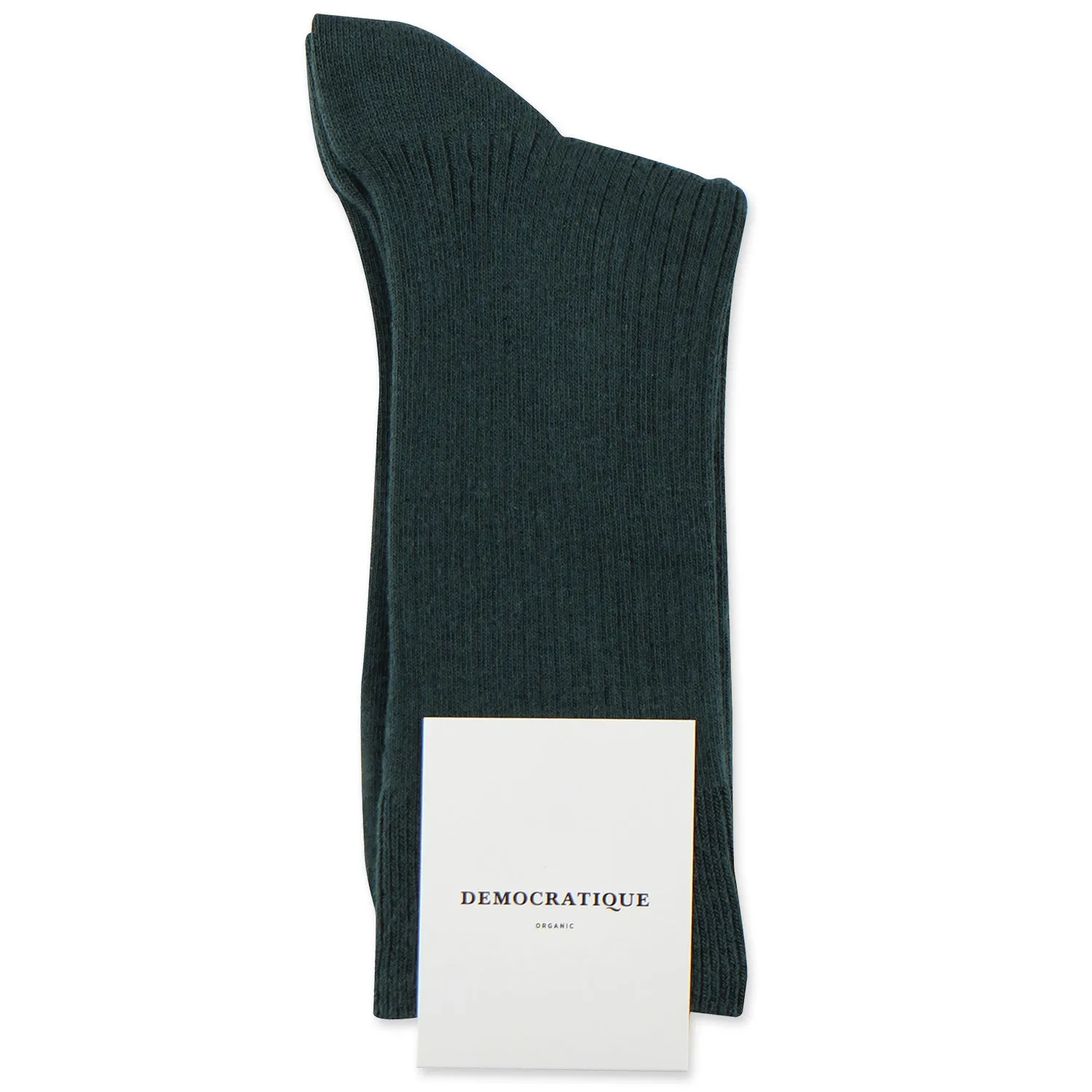 Originals Fine Rib Socks 6-pack Forest Green