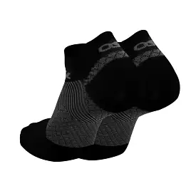 OS1st FS4 Plantar Fasciitis No Show Socks - Black