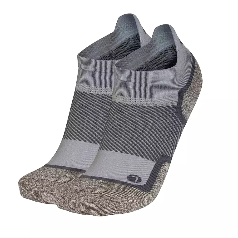 OS1st WP4 Wellness Performance No Show Socks - Grey