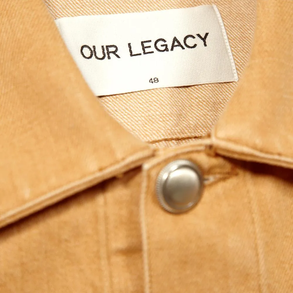 Our Legacy Original Jean JacketTangerine Orange Denim