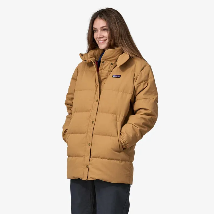 Patagonia Women's Cotton Down Parka Nest Brown