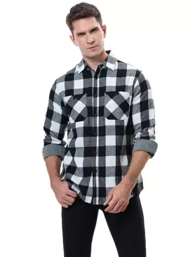 Plaid Checkered Shirt for Men