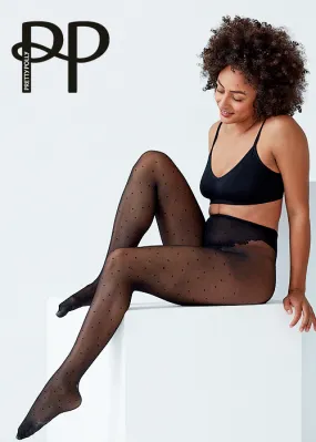 Pretty Polly Eco Wear Biodegradable Spot Tights ()