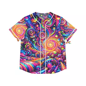 Pride Nebula Women's Baseball Jersey