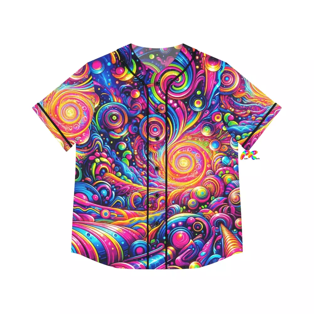 Pride Nebula Women's Baseball Jersey