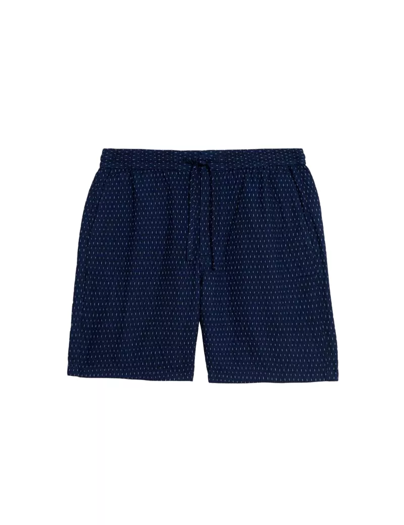 Pure Cotton Elasticated Waist Shorts