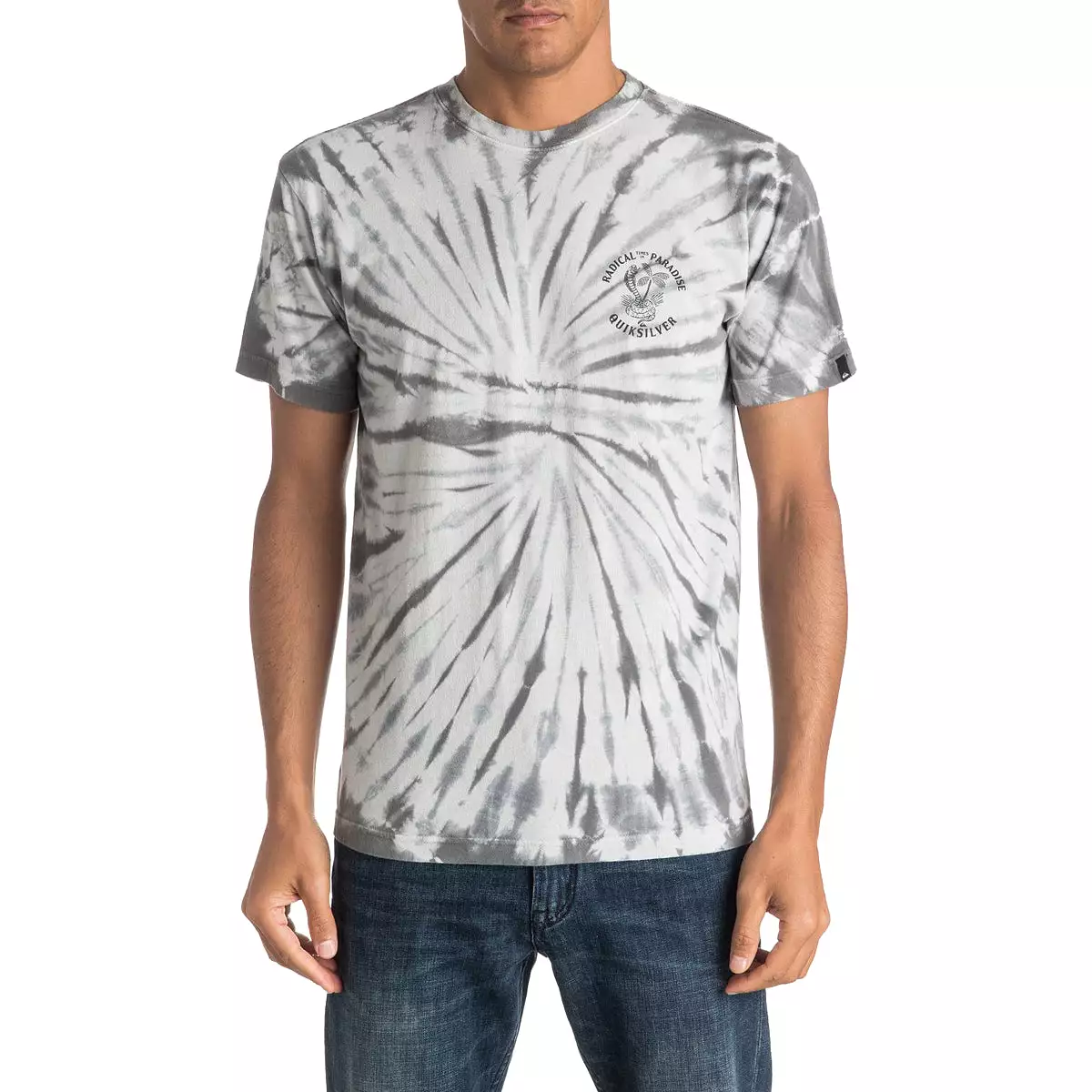 Quiksilver Off The Block Spiral Men's Short-Sleeve Shirts (Brand New)