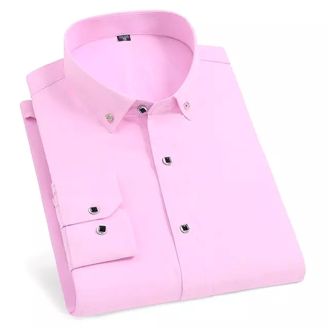 Refined Gentleman Men Dress Shirt