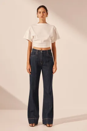 Rita Pintuck Straight Leg Jean