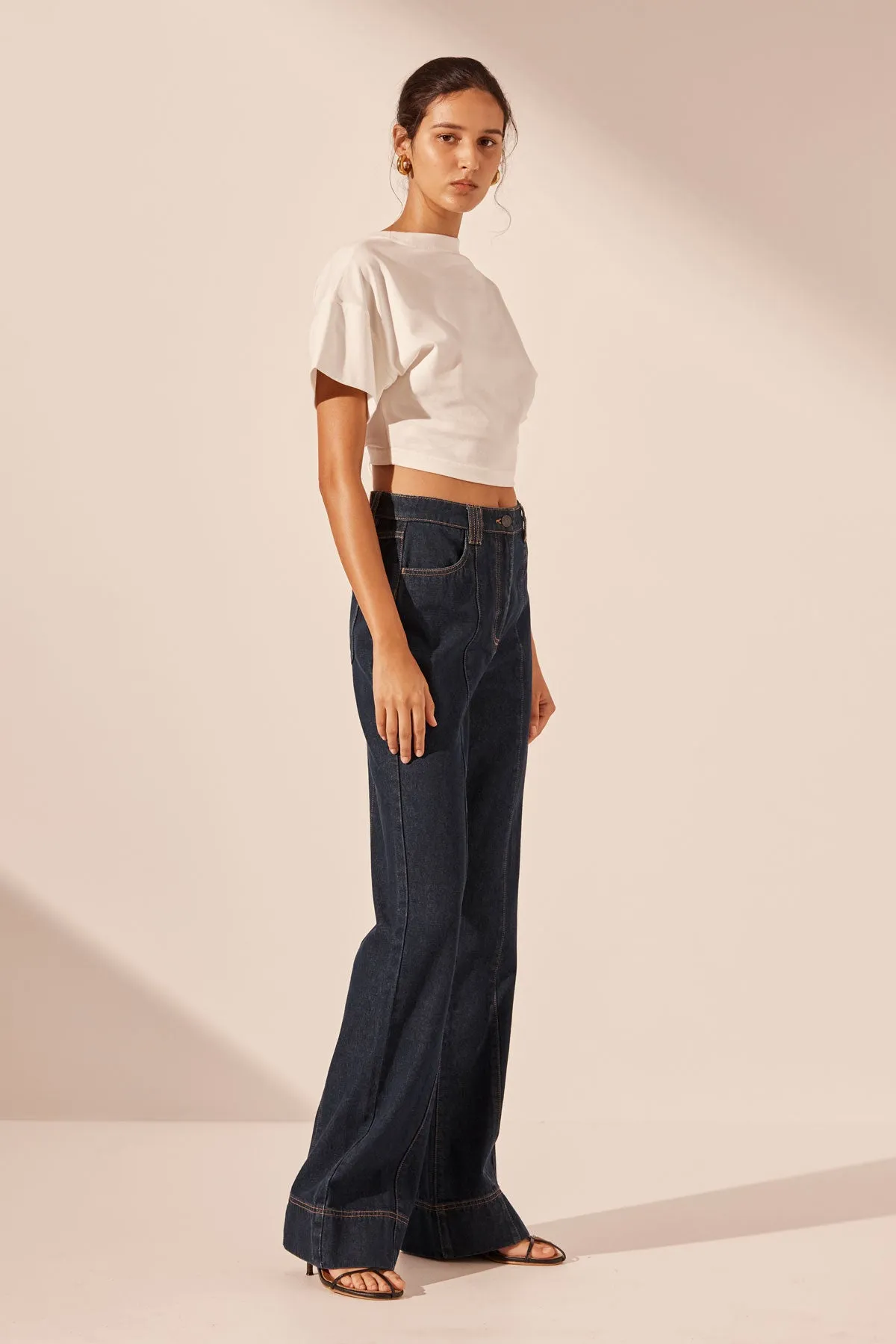 Rita Pintuck Straight Leg Jean