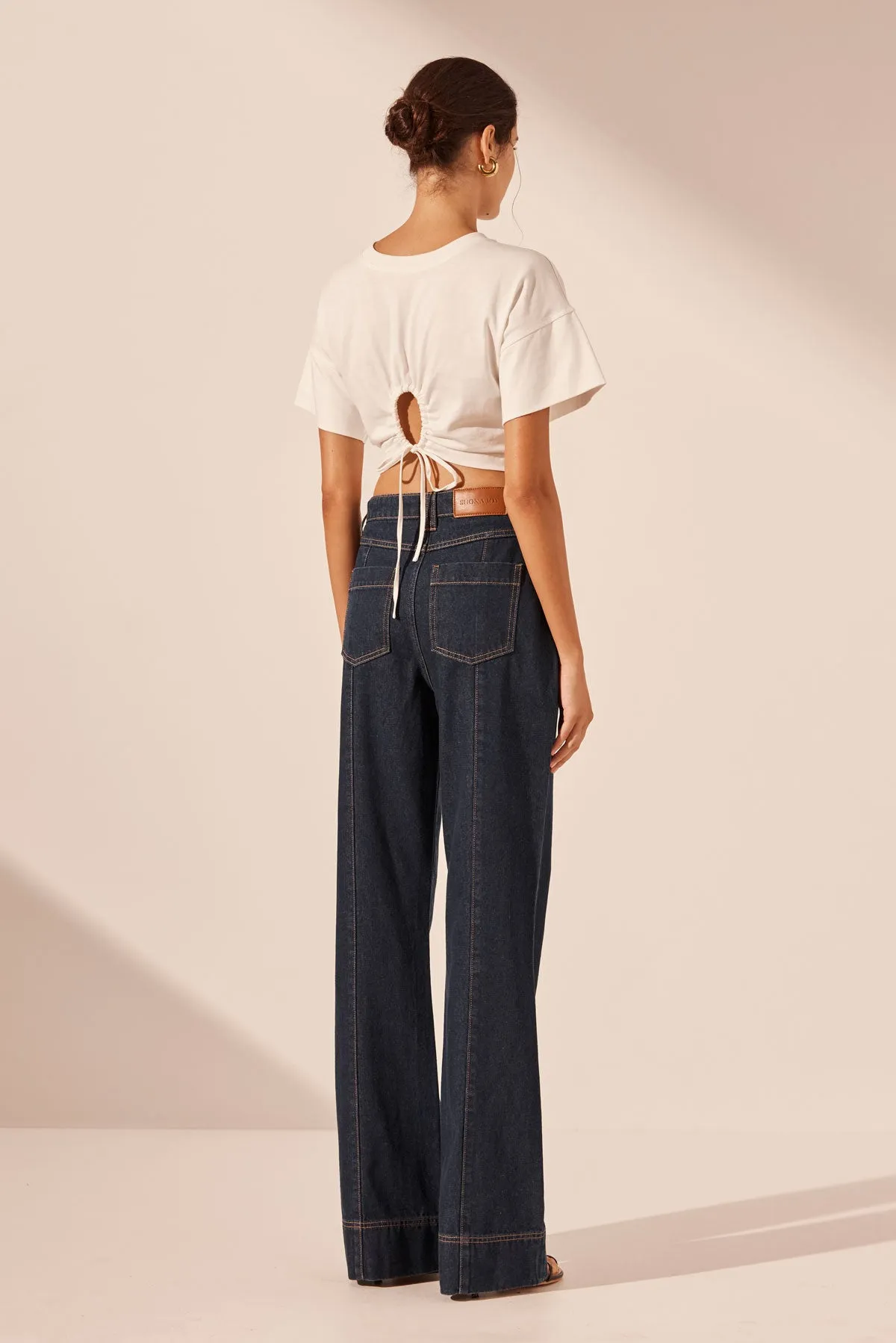 Rita Pintuck Straight Leg Jean