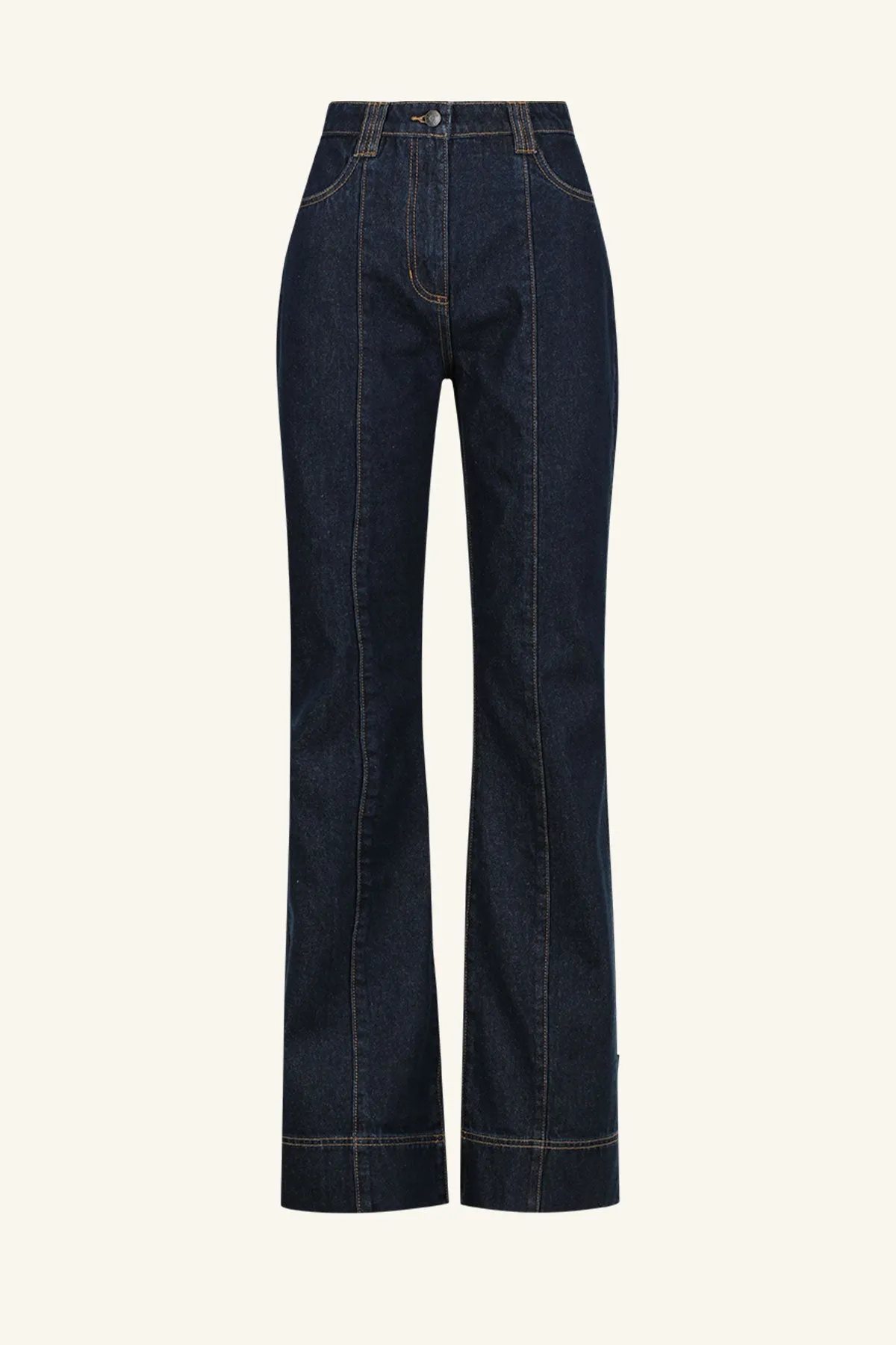 Rita Pintuck Straight Leg Jean