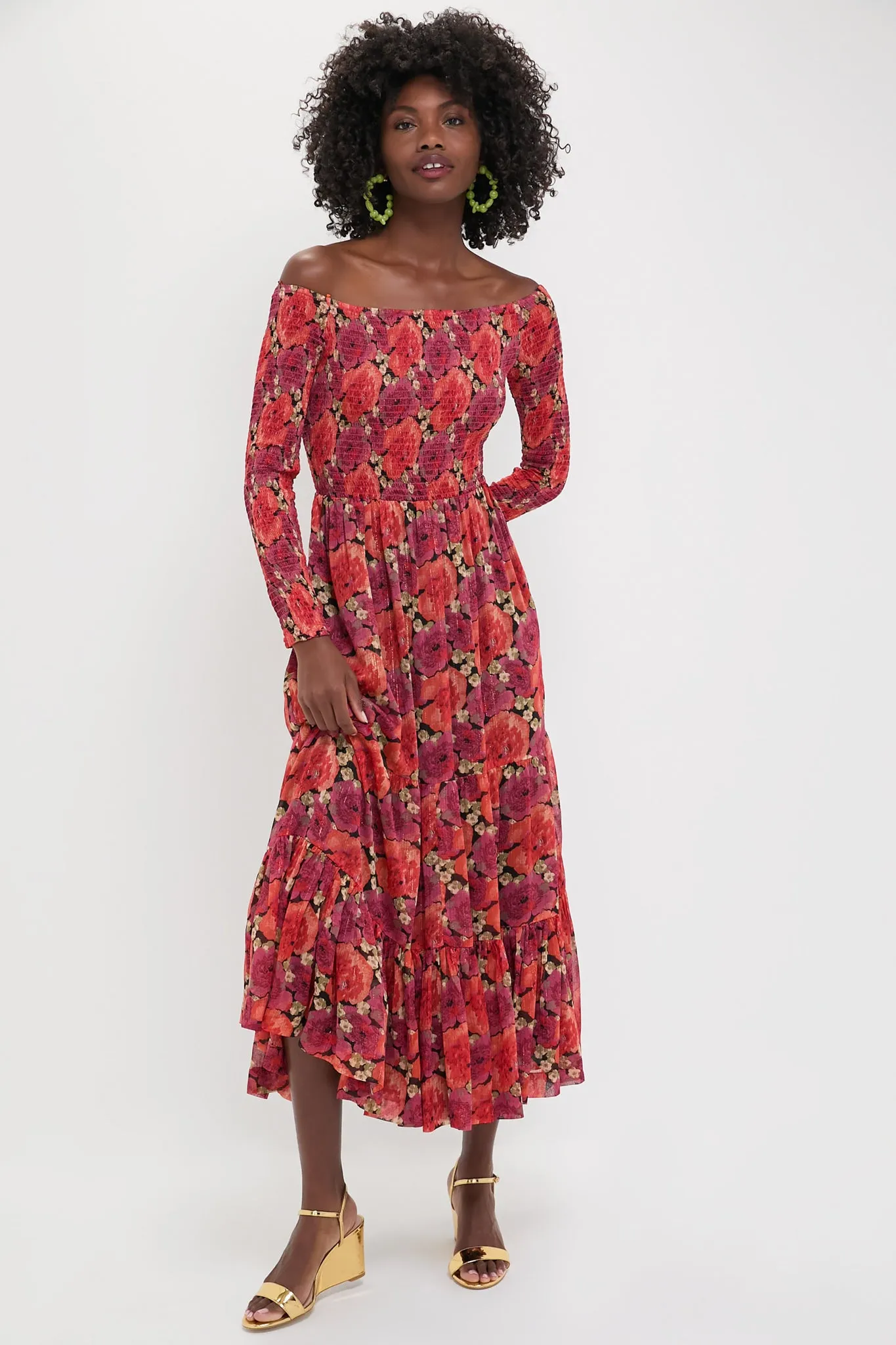 Rose Chiffon Joni Dress