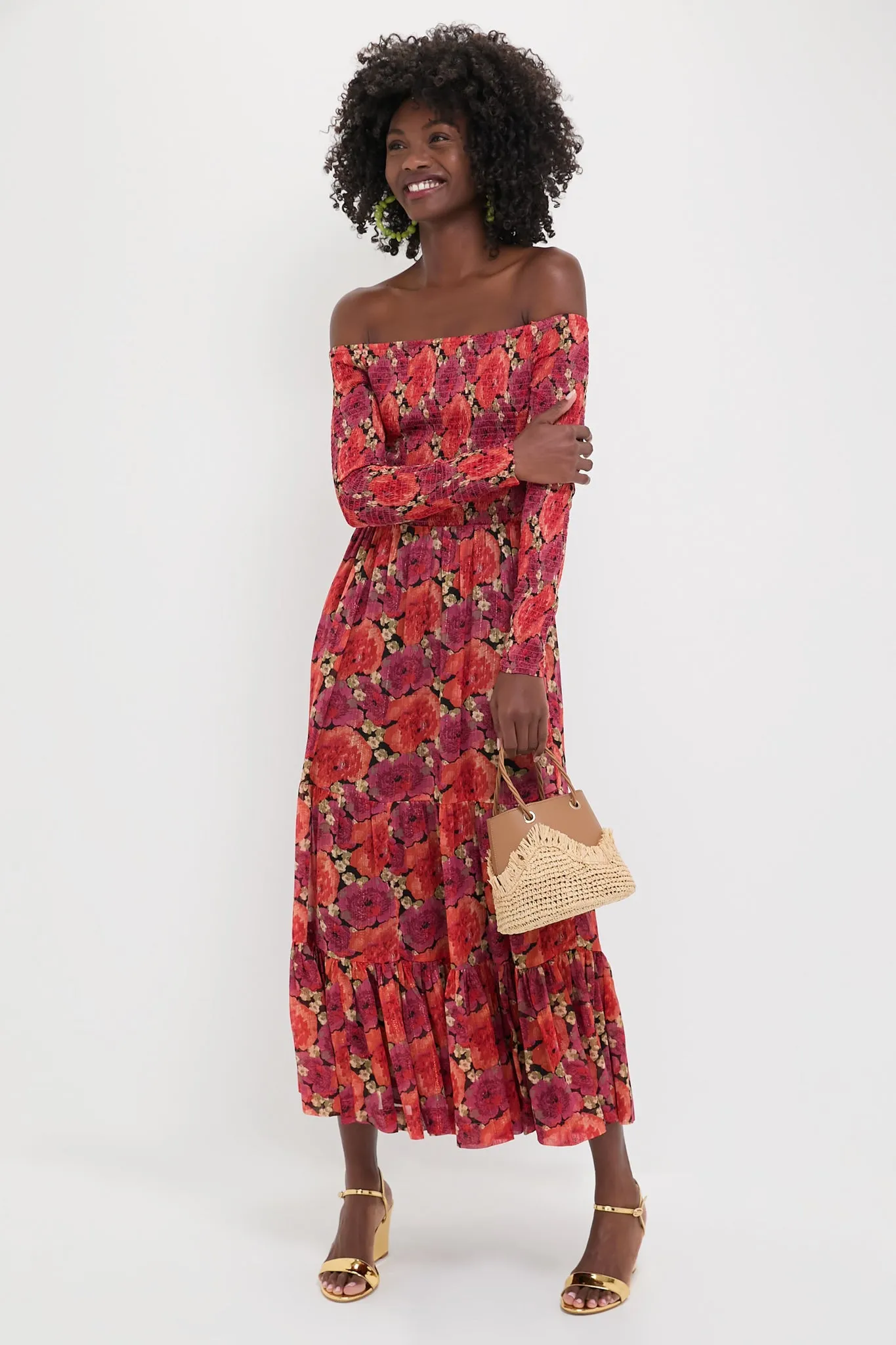 Rose Chiffon Joni Dress