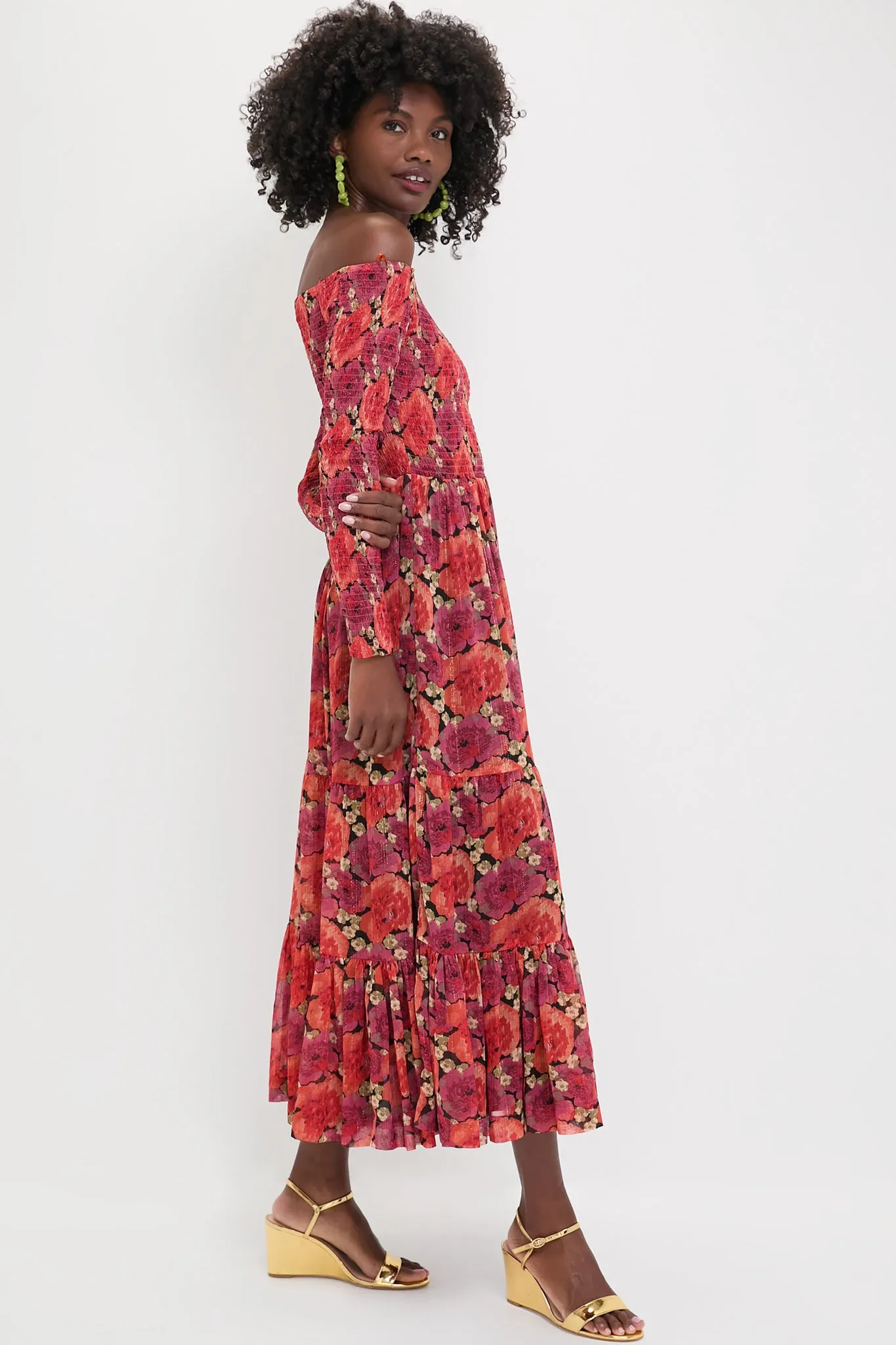 Rose Chiffon Joni Dress