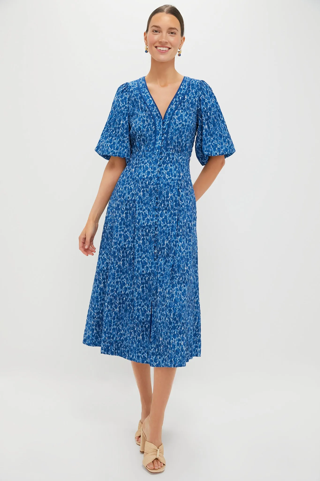 Seaport Blue Dana Dress