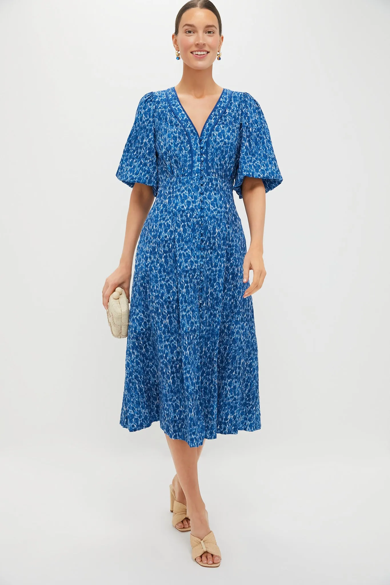 Seaport Blue Dana Dress