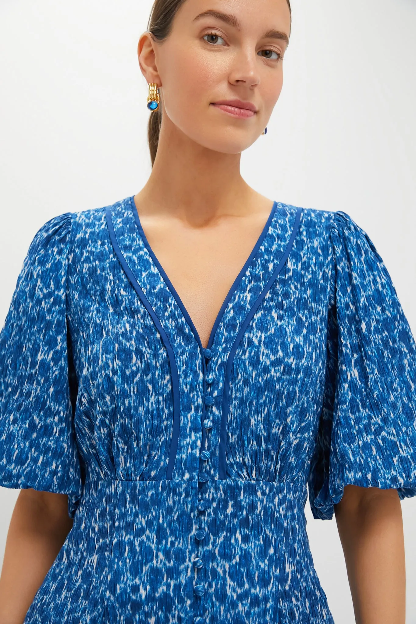 Seaport Blue Dana Dress