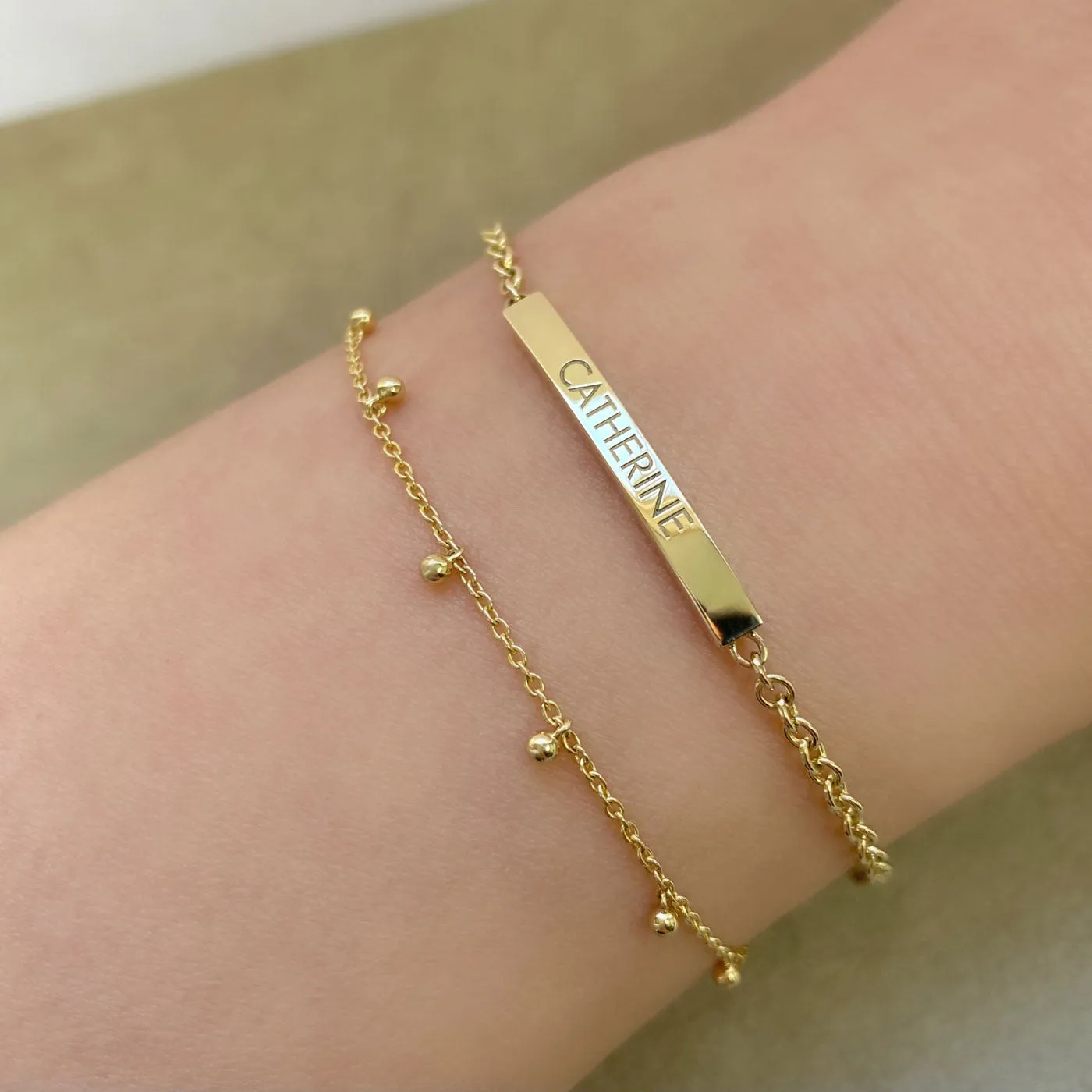 Short Quad Bar Bracelet