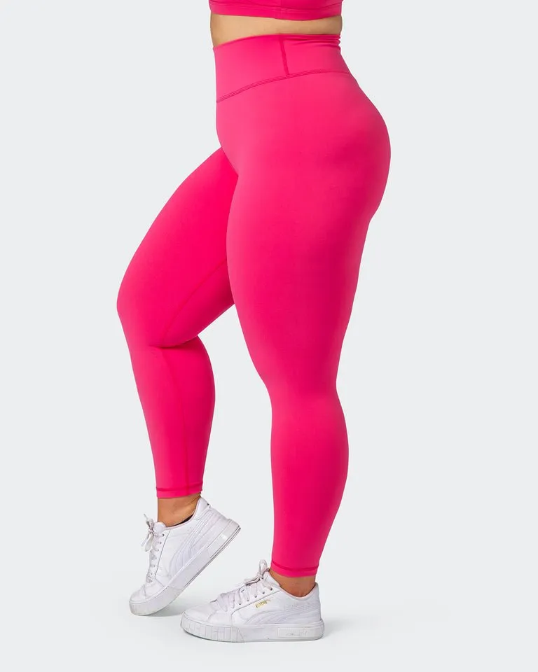 Signature Scrunch Ankle Length Leggings Flamingo