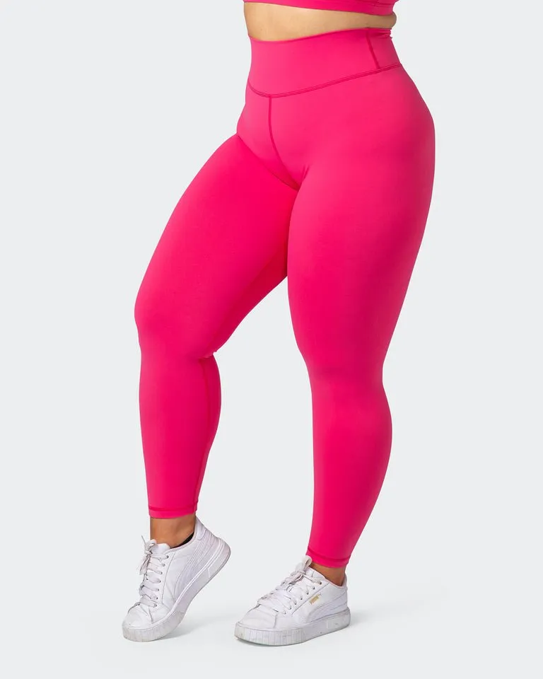 Signature Scrunch Ankle Length Leggings Flamingo