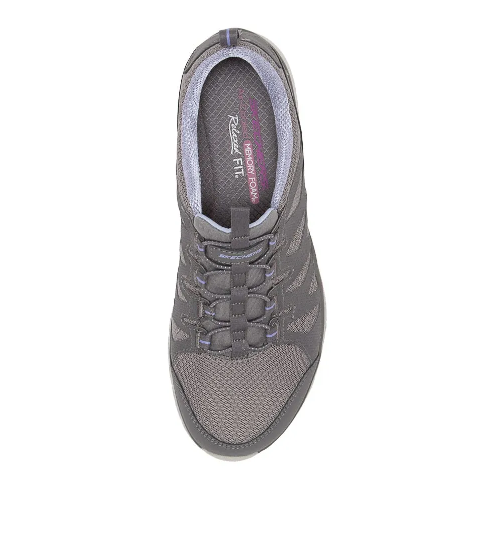 SKECHERS Gratis Gratitude Charcoal Sneakers