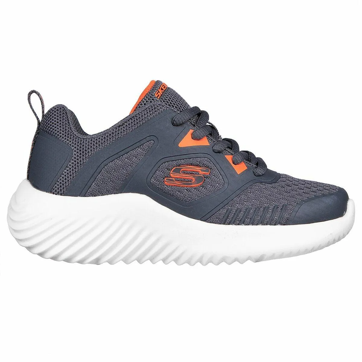 Skechers Kids Unisex Grey Sports Sneakers