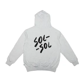 SOL SOL - Classic Logo Hoodie - Light Grey