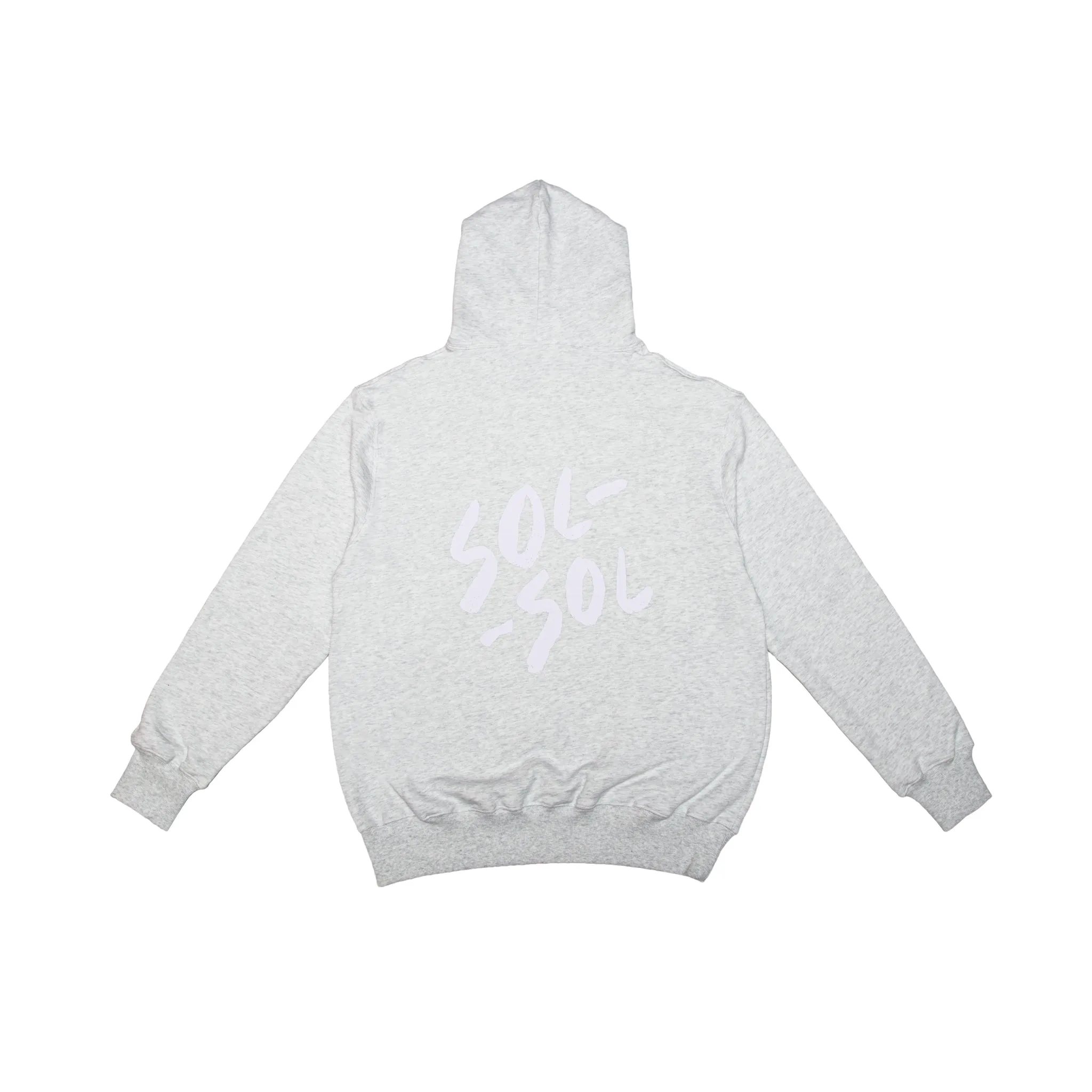 SOL SOL - Classic Logo Hoodie - Light Grey